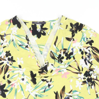 Womens UK Size 14 Marks and Spencer Multicoloured Basic Blouse
