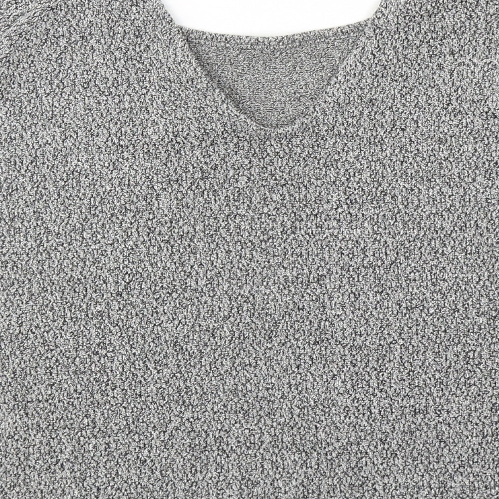 Womens UK Size 12 New Look Grey Pullover Jumper