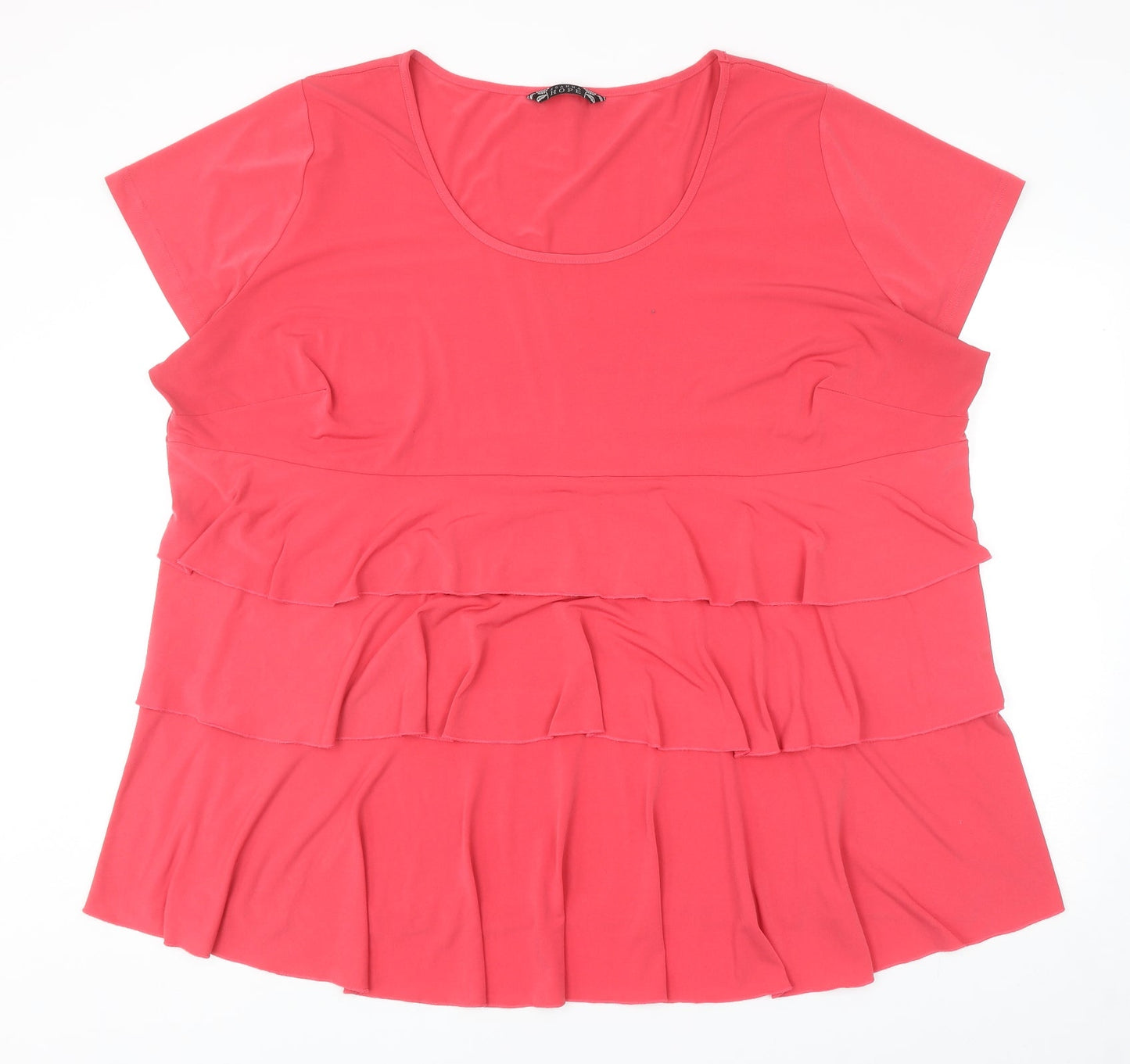 Womens UK Size 32 Joanna Hope Pink Basic T-Shirt