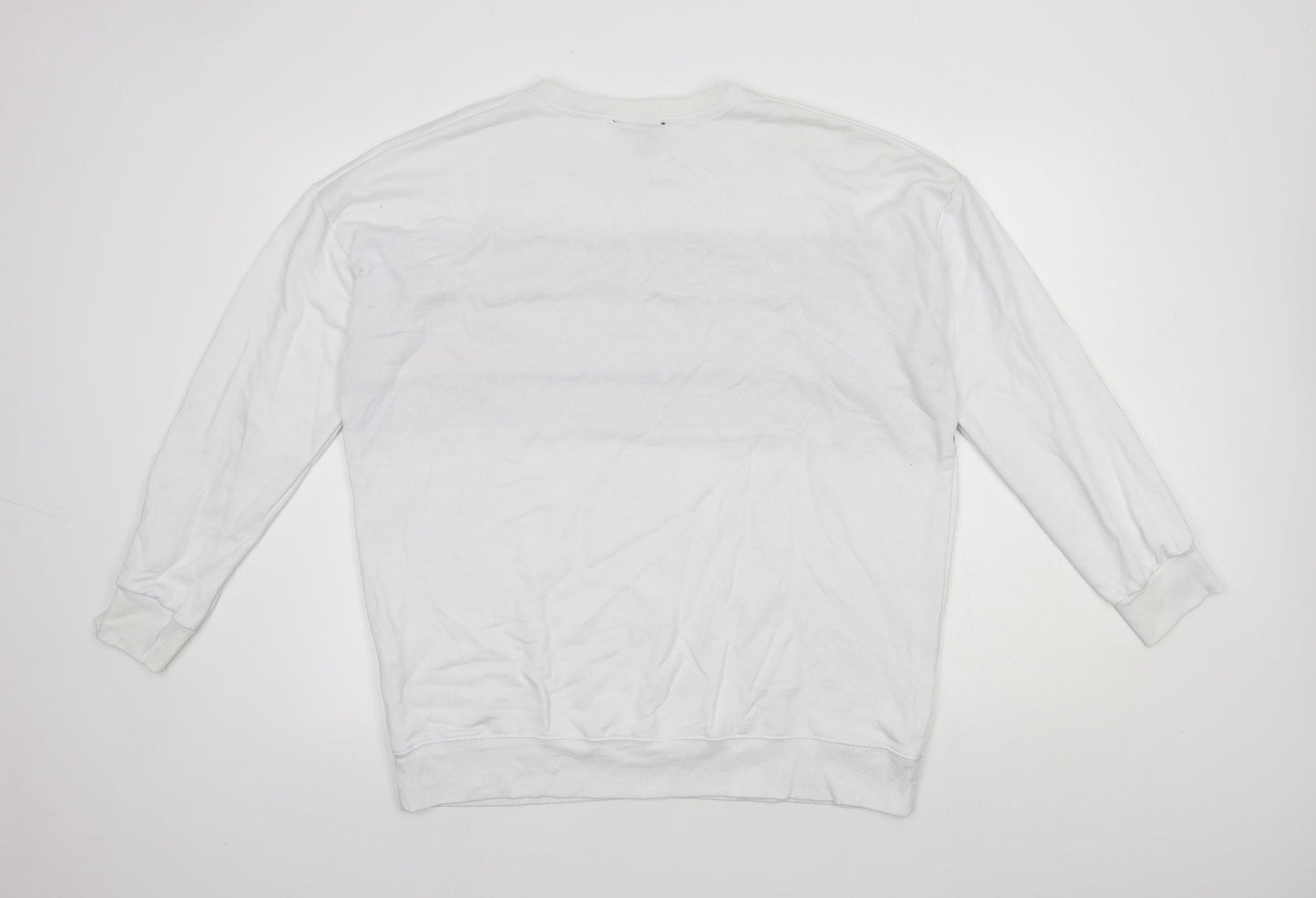 Womens UK Size 18 New Look White Pullover Jumper