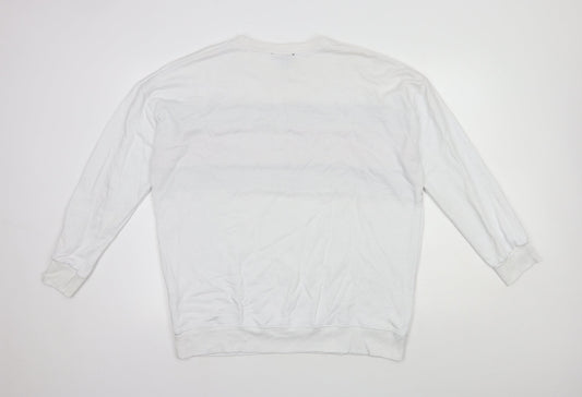 Womens UK Size 18 New Look White Pullover Jumper