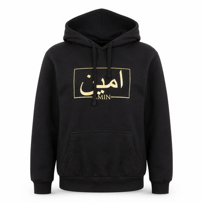 Famona Womens Black Cotton Pullover Hoodie Size XS Pullover