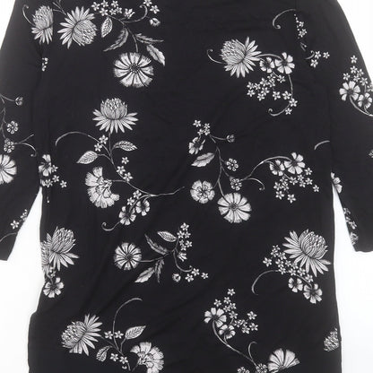 Womens UK Size 8 Marks and Spencer Black Basic Blouse