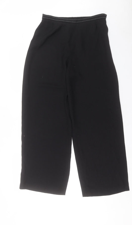 Womens UK Size 14 Roman Regular Fit  Black Trousers