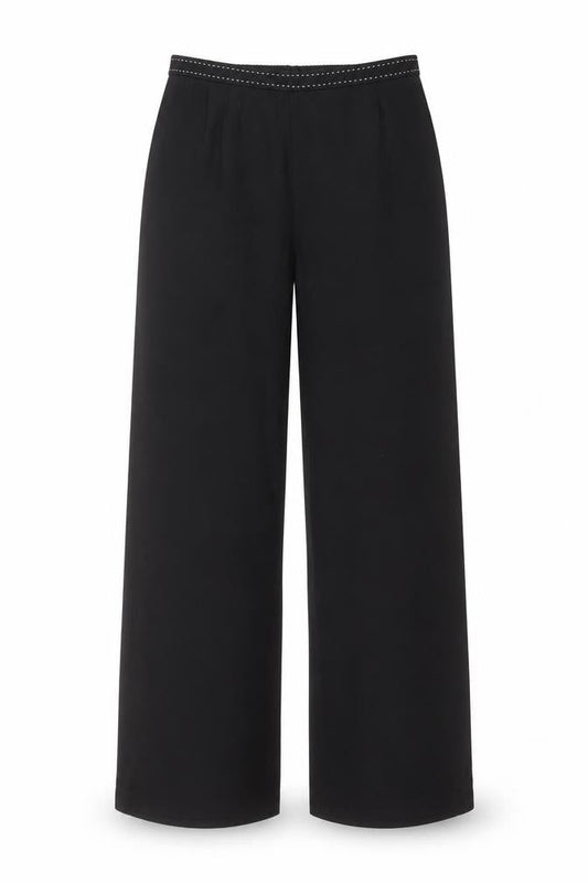 Womens UK Size 14 Roman Regular Fit  Black Trousers