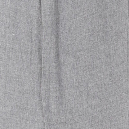 Womens UK Size 32 in Preworn Regular Fit  Grey Trousers