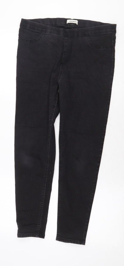 Womens UK Size 32 in Preworn Regular Fit Jegging Black Jeans
