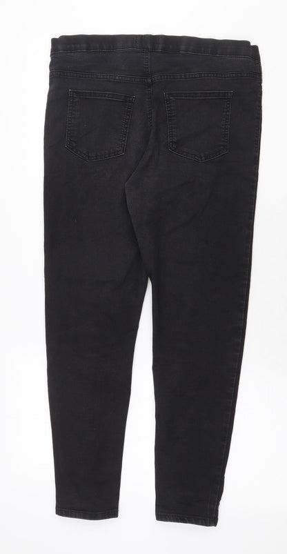 Womens UK Size 32 in Preworn Regular Fit Jegging Black Jeans