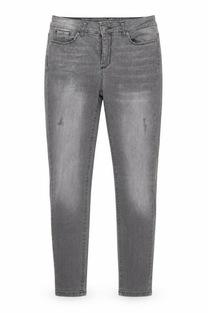 Mens UK Size 28 in Vera Moda Regular Fit Skinny Grey Jeans