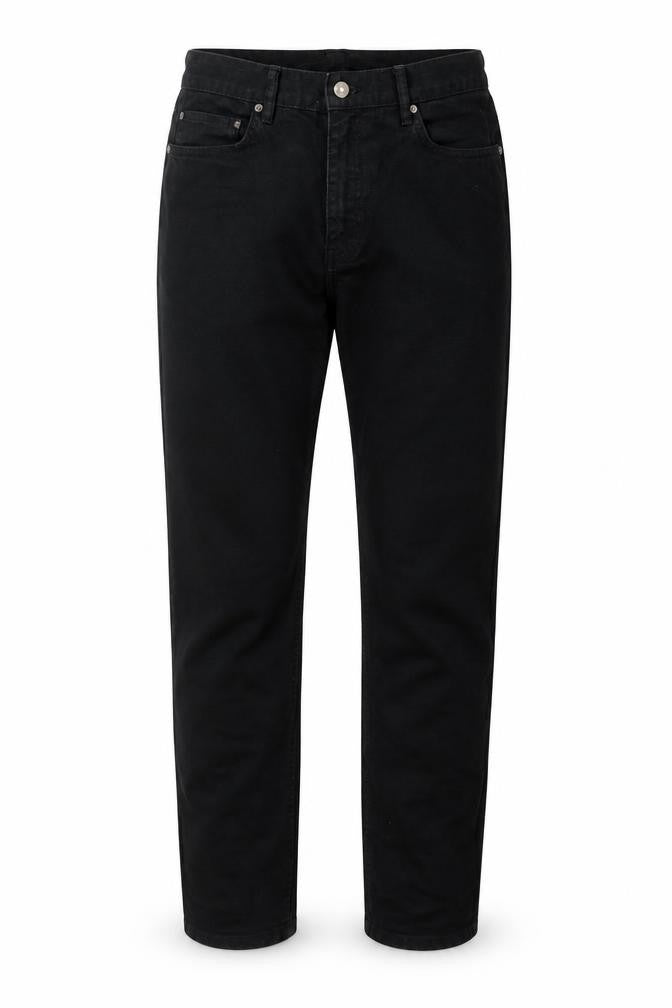 Womens UK Size 32 in H&M Regular Fit Straight Black Jeans
