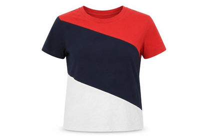 Womens UK Size S Monki Multicoloured Basic T-Shirt