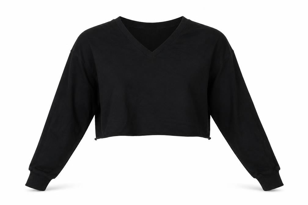 Womens UK Size 6 ASOS Black Pullover Sweatshirt
