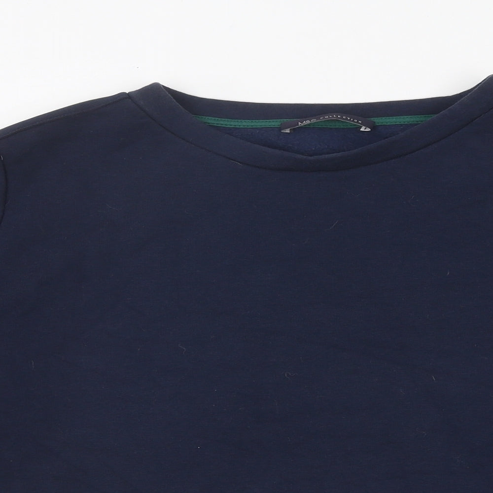 Womens UK Size 14 Marks and Spencer Blue Pullover Sweatshirt