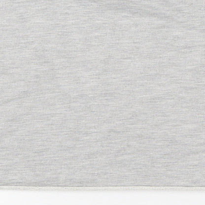 Topshop Womens Grey Polyester Pullover Sweatshirt Size 8 Pullover - Cropped