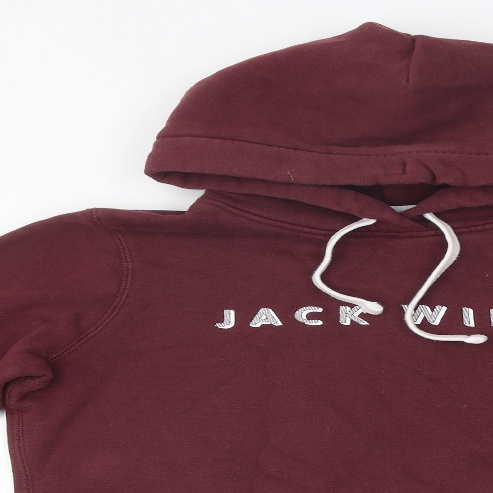 Womens UK Size 8 Jack Wills Brown Pullover Hoodie