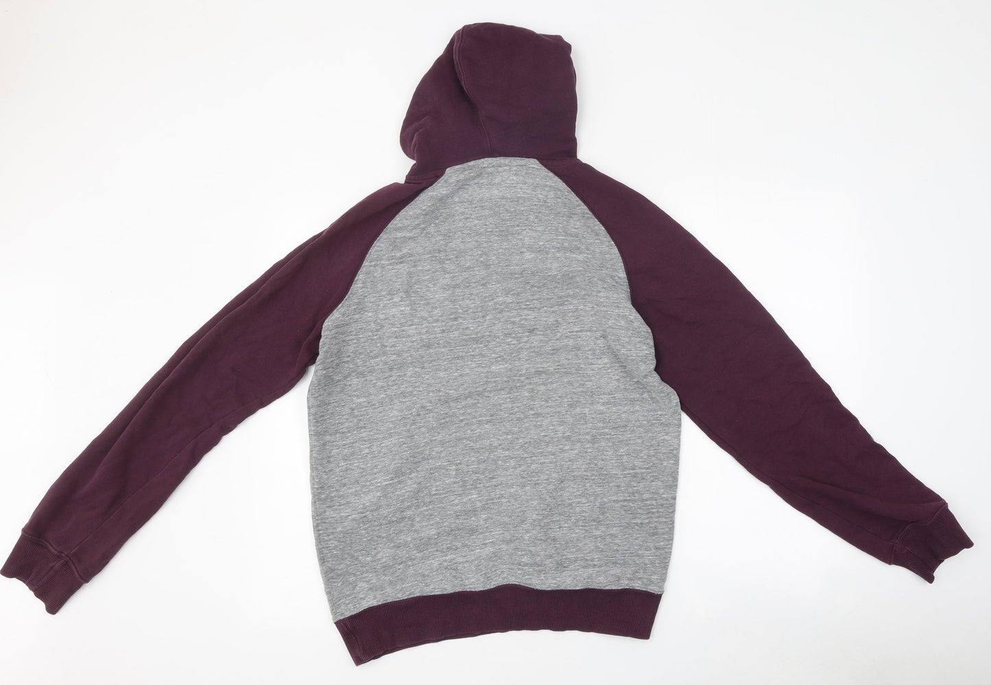 Mens UK Size S Easy Pink Pullover Hoodie