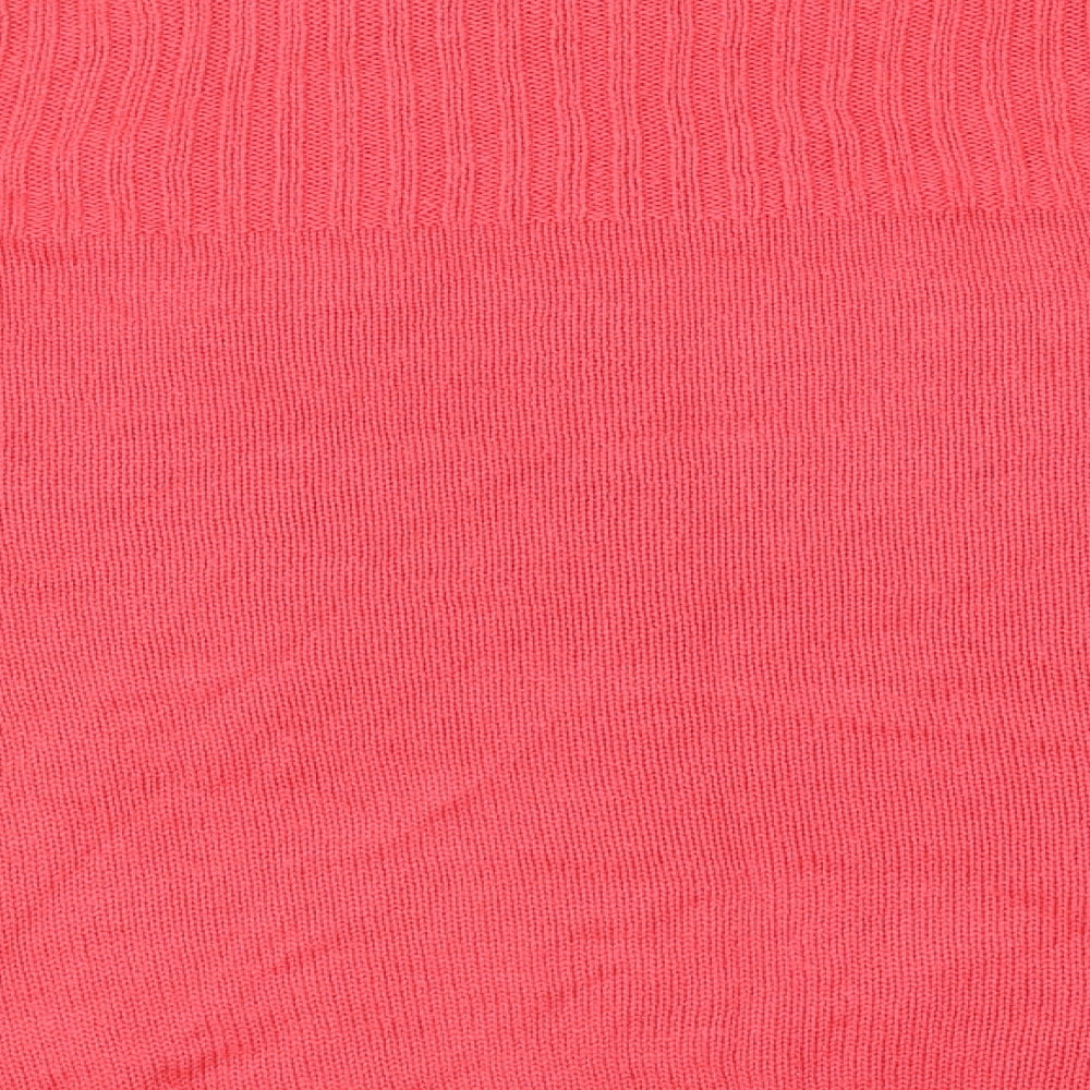 Womens UK Size M Isle Pink Pullover Jumper