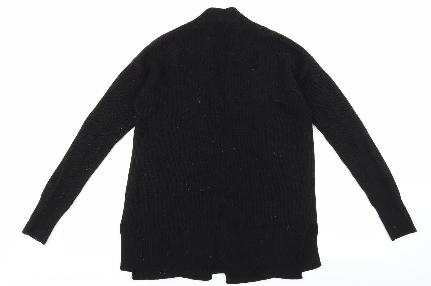 Gap Womens Black V-Neck Nylon Cardigan Jumper Size S