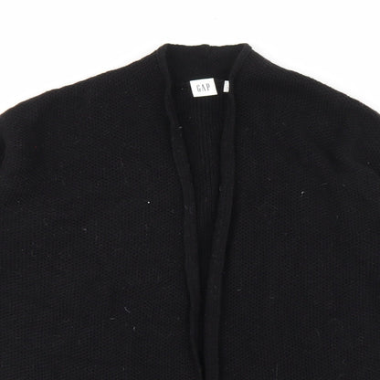 Gap Womens Black V-Neck Nylon Cardigan Jumper Size S