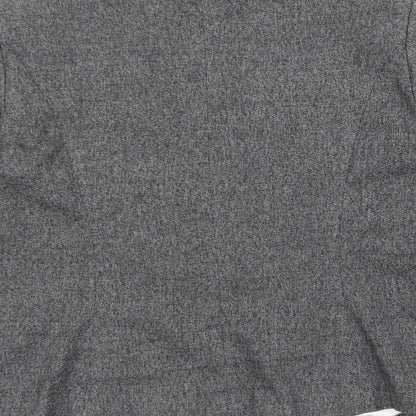 NEXT Womens Grey Polyester Jacket Blazer Size 12