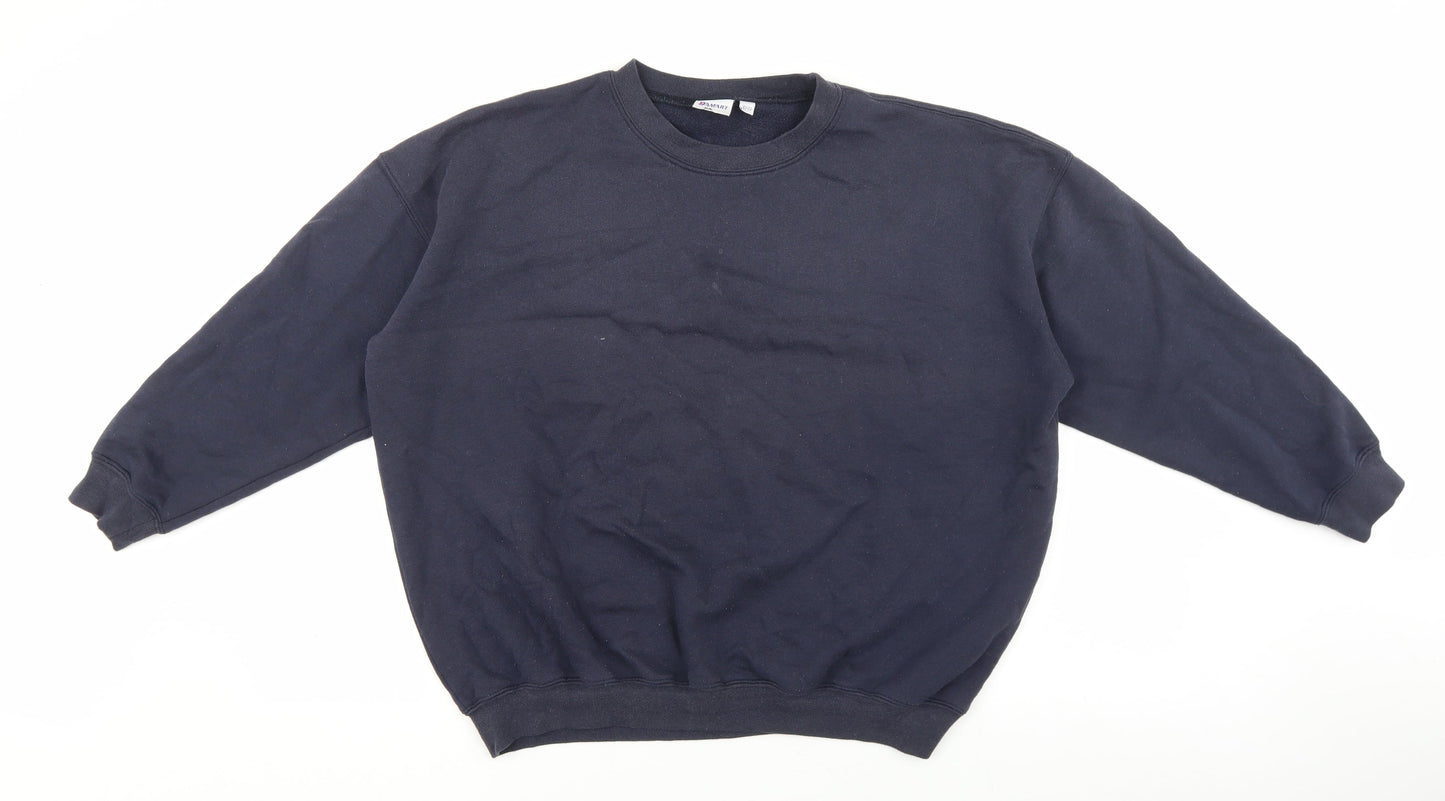 Mens UK Size M Damart Black Pullover Sweatshirt