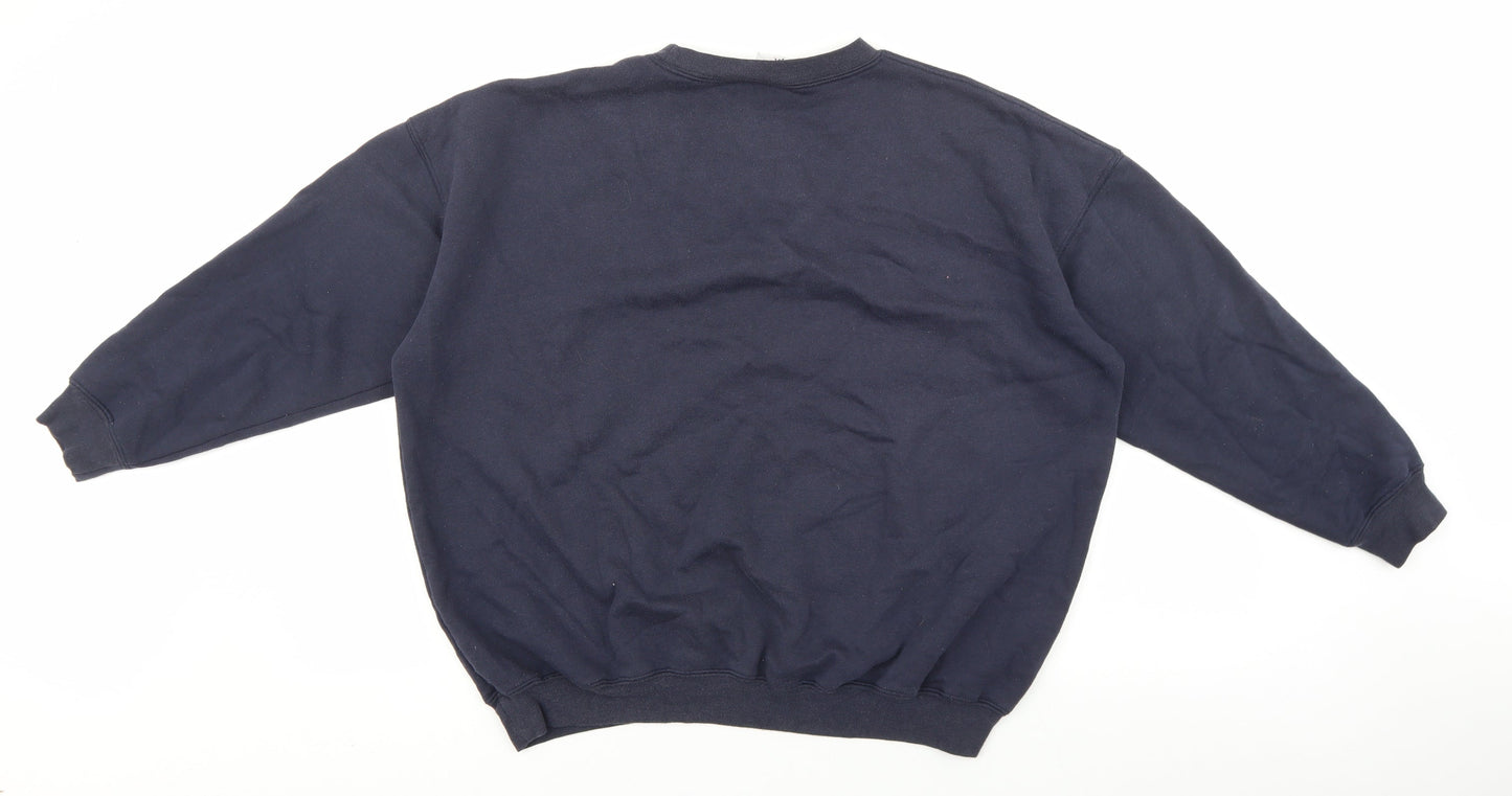 Mens UK Size M Damart Black Pullover Sweatshirt