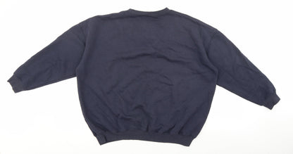 Mens UK Size M Damart Black Pullover Sweatshirt