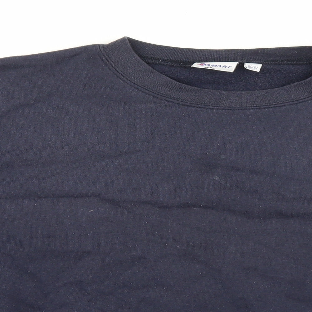 Mens UK Size M Damart Black Pullover Sweatshirt