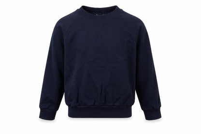 Truform Boys Blue 100% Cotton Pullover Sweatshirt Size 7-8 Years Pullover