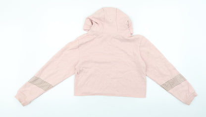 YD Girls Multicoloured 100% Cotton Pullover Hoodie Size 11-12 Years Pullover - Bring it on