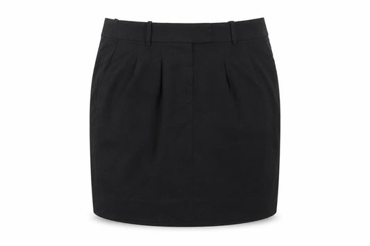 Gap Womens Black Polyester Mini Skirt Size 10 Button