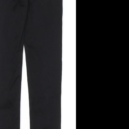 Topshop Womens Black Cotton Skinny Jeans Size 28 in L32 in Regular Zip