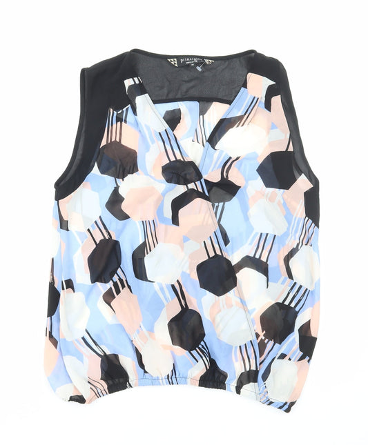 Womens UK Size 14 Principles Multicoloured Basic Tank