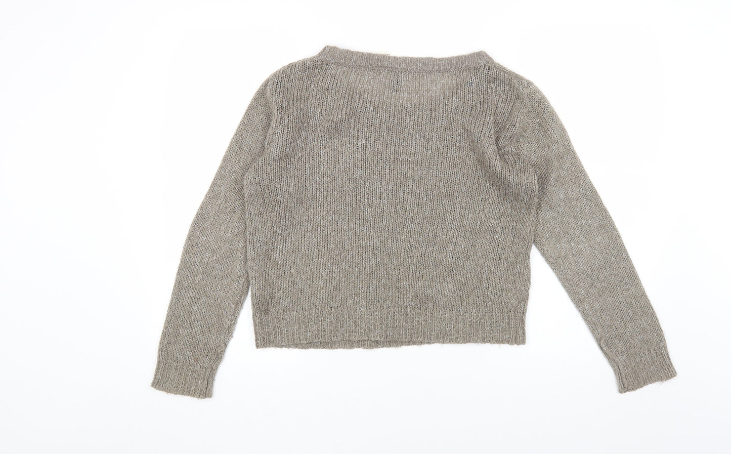 Womens UK Size S H&M Grey Pullover Jumper