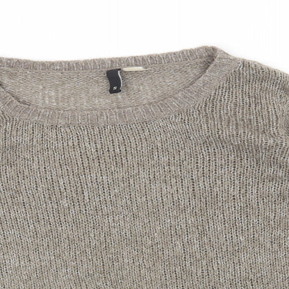 Womens UK Size S H&M Grey Pullover Jumper