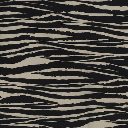 George Womens Multicoloured Animal Print Polyester Basic Blouse Size 10 Cowl Neck - Tiger Print