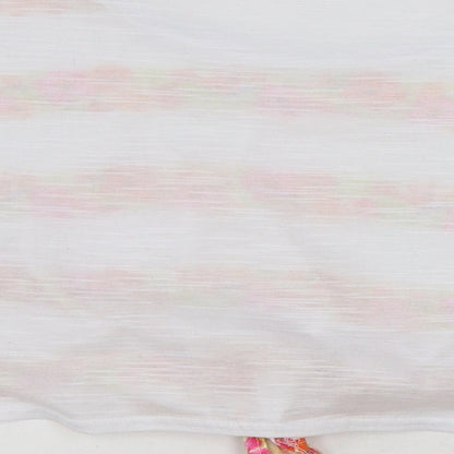 Womens UK Size 8 Miso Multicoloured Basic T-Shirt