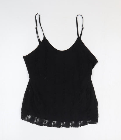 Womens UK Size M Sky Designs Black Camisole Blouse