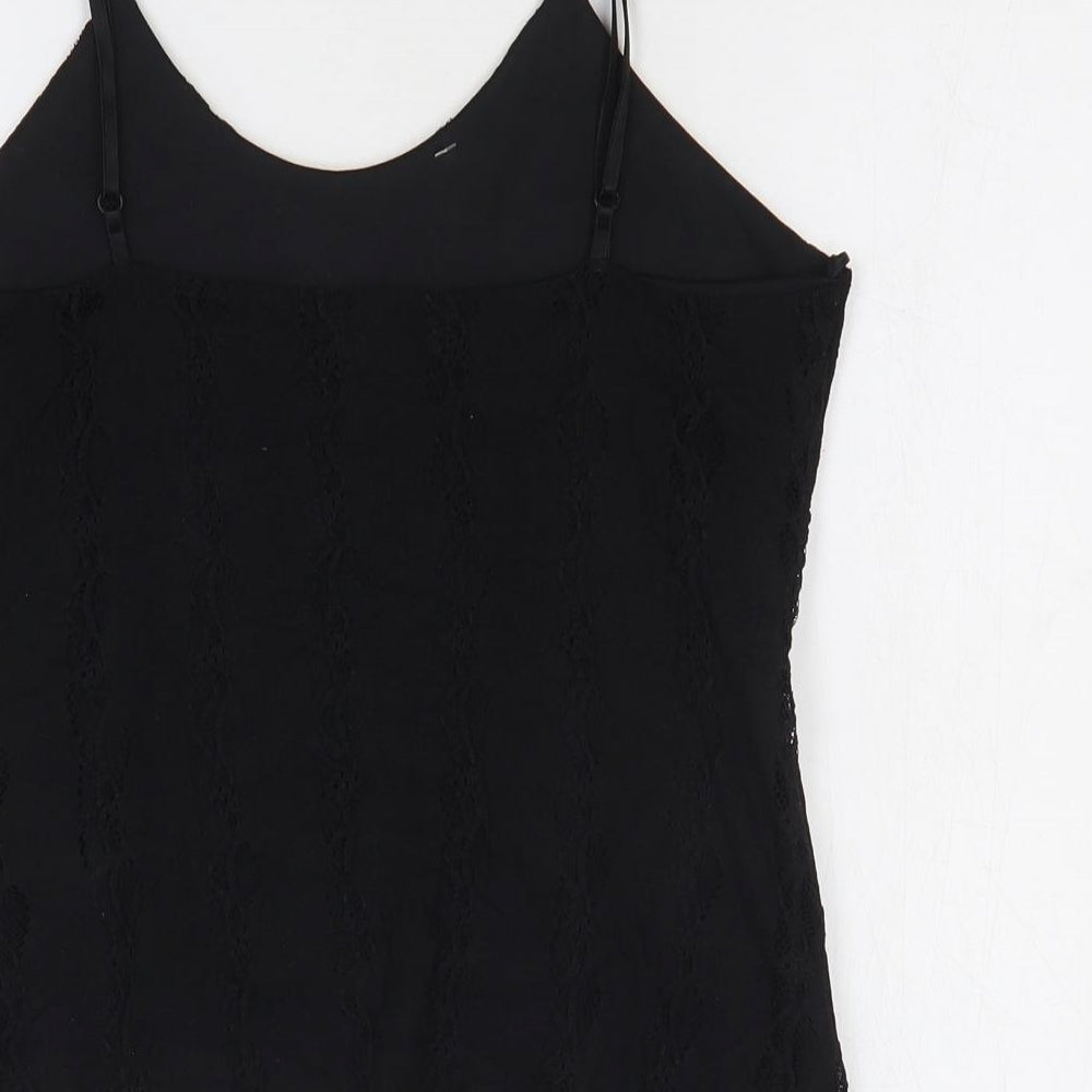 Womens UK Size M Sky Designs Black Camisole Blouse