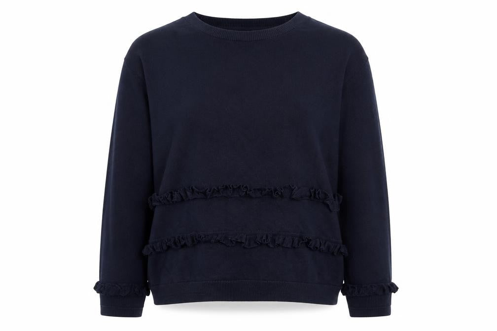 Womens UK Size 12 Marks and Spencer Blue Pullover Jumper