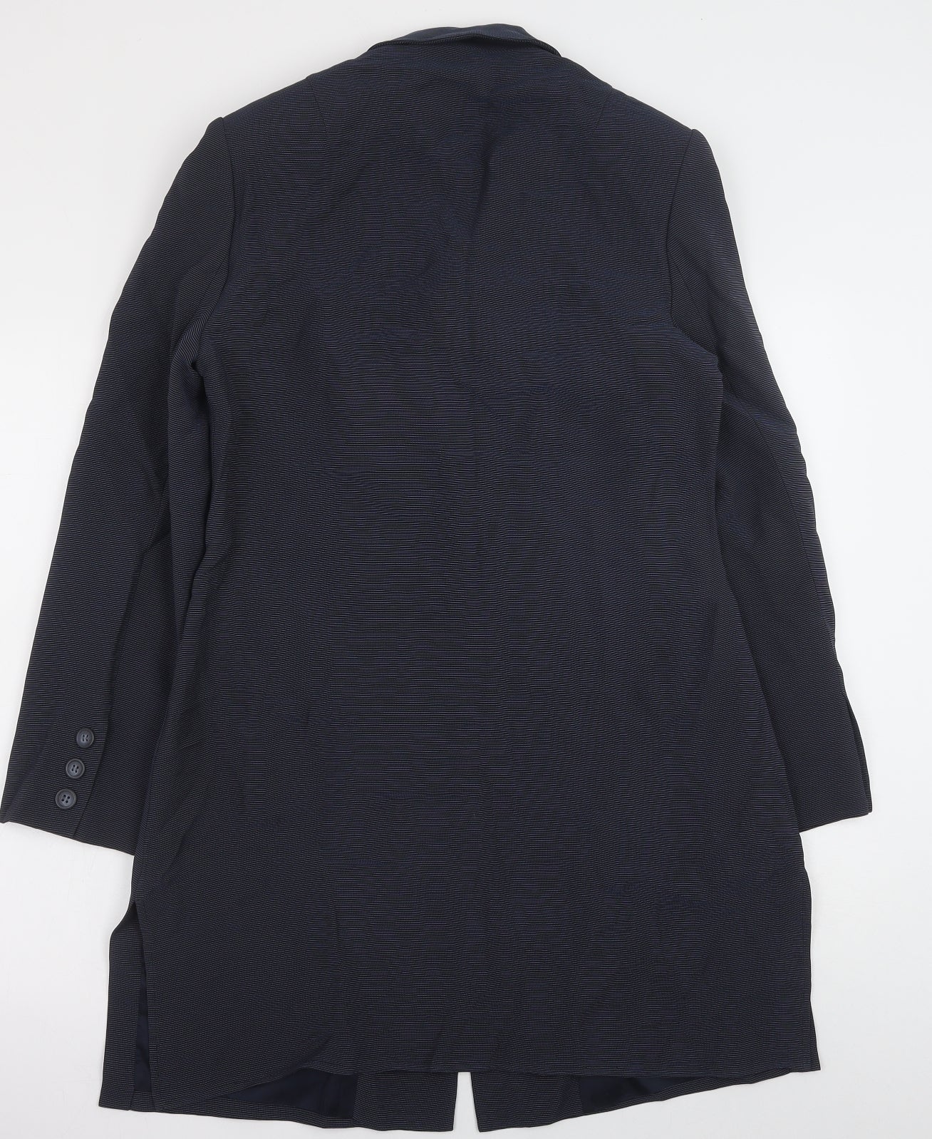 Kaliko Womens Blue Viscose Jacket Suit Jacket Size 14