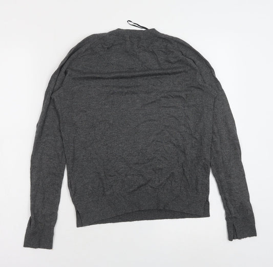 Womens UK Size S H&M Grey Pullover Jumper