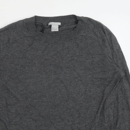 Womens UK Size S H&M Grey Pullover Jumper