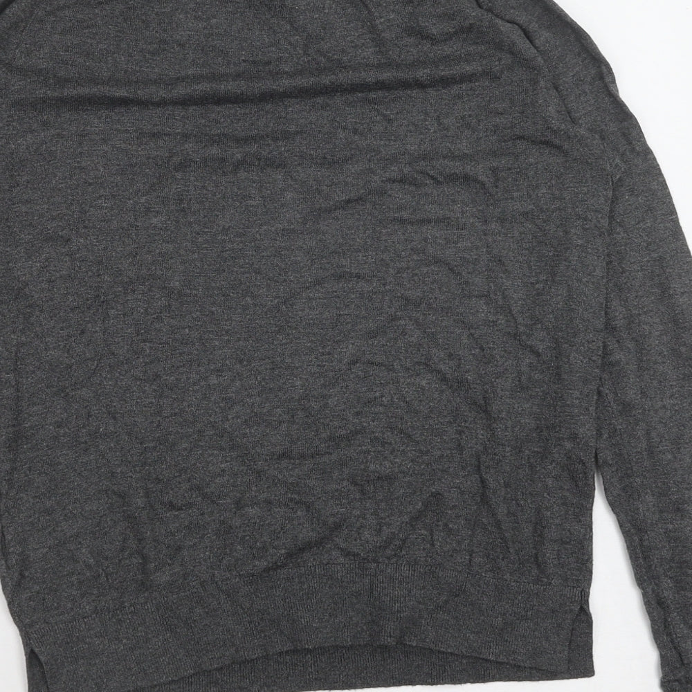 Womens UK Size S H&M Grey Pullover Jumper