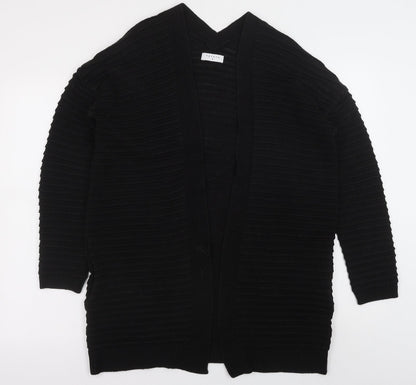 Womens UK Size S Matalan Black Cardigan Jumper