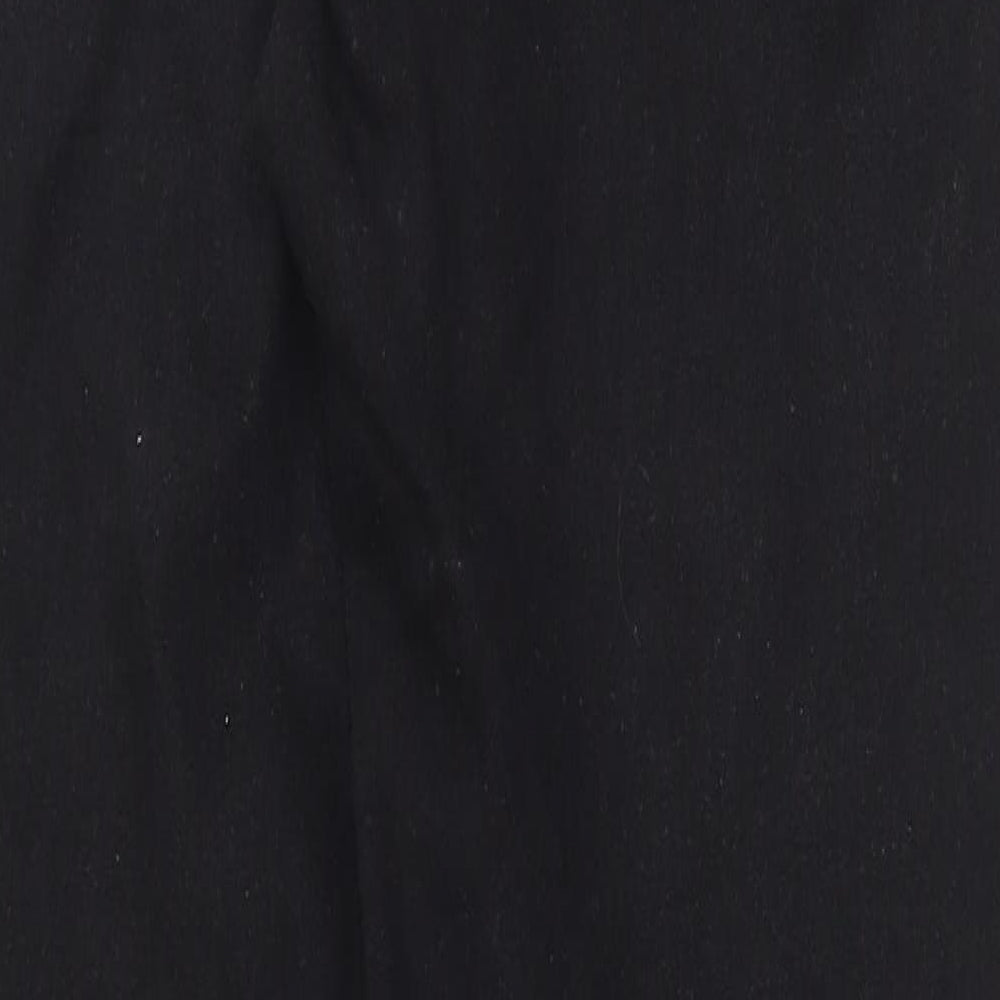 Denim & Co. Womens Black Cotton Skinny Jeans Size 10 Regular Zip