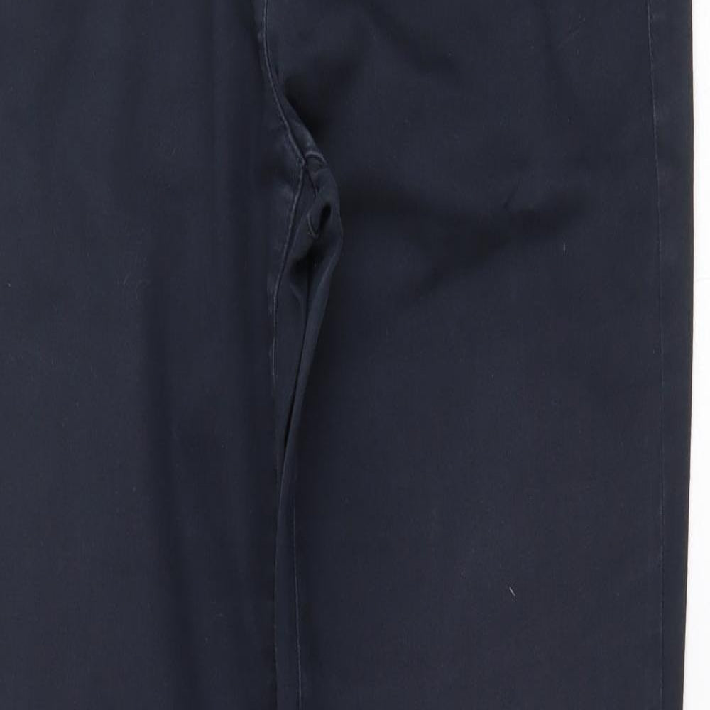 Gerry Weber Mens Blue Cotton Straight Jeans Size 28 in Regular Zip