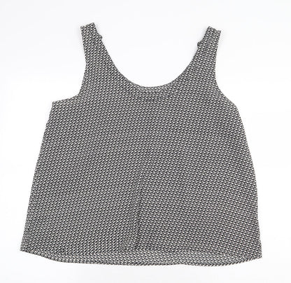 Womens UK Size 18 Marks and Spencer Black Basic Tank