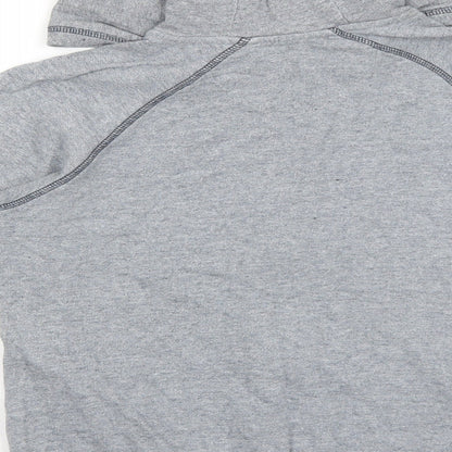 Matalan Boys Grey Cotton Full Zip Hoodie Size 10 Years Zip