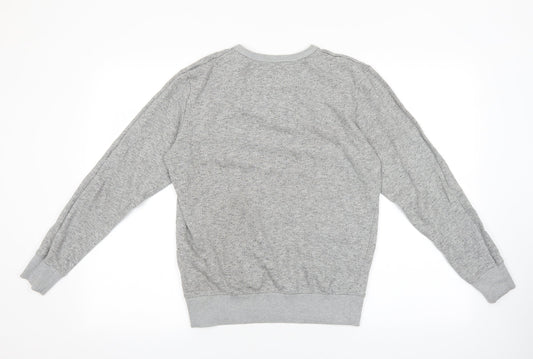 Primark Mens Grey Cotton Pullover Sweatshirt Size XS